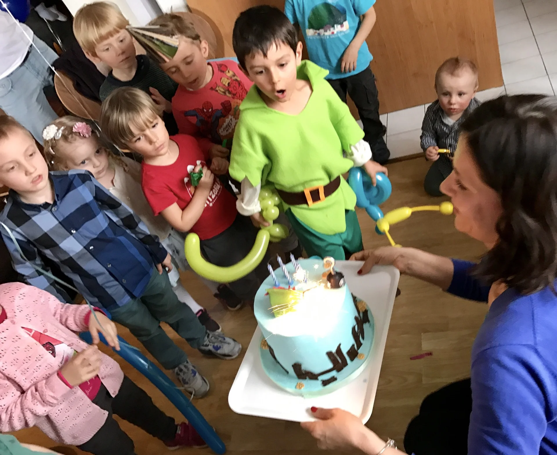 František, 5. narozeniny, kouzelník Martin na oslavě, ženy s. r. o.