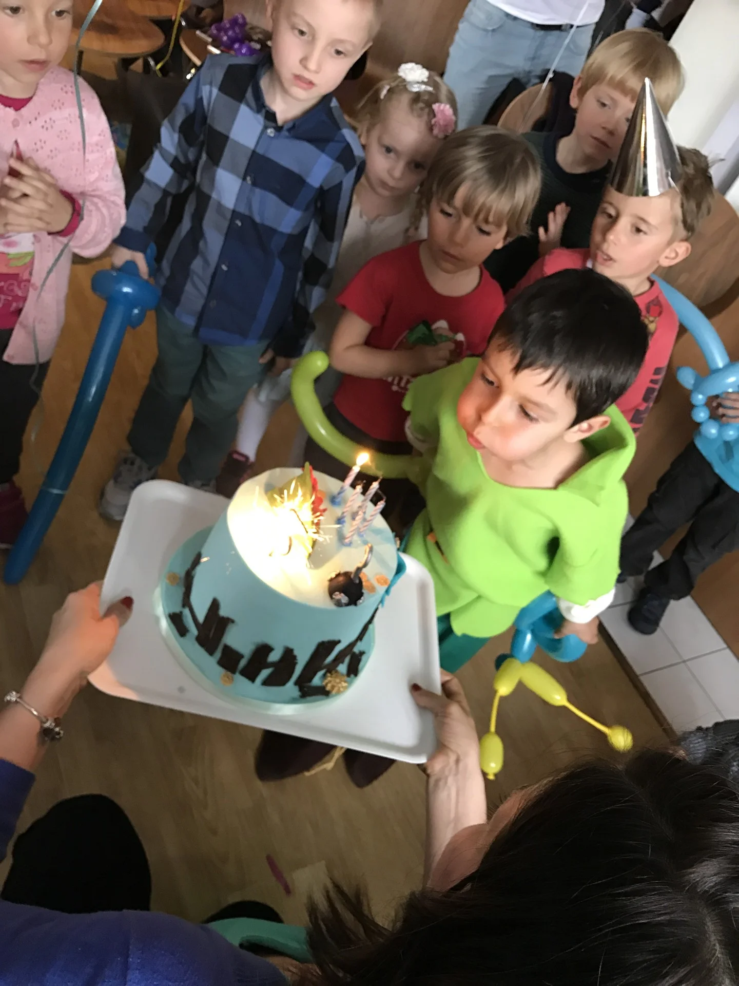 František, 5. narozeniny, kouzelník Martin na oslavě, ženy s. r. o.