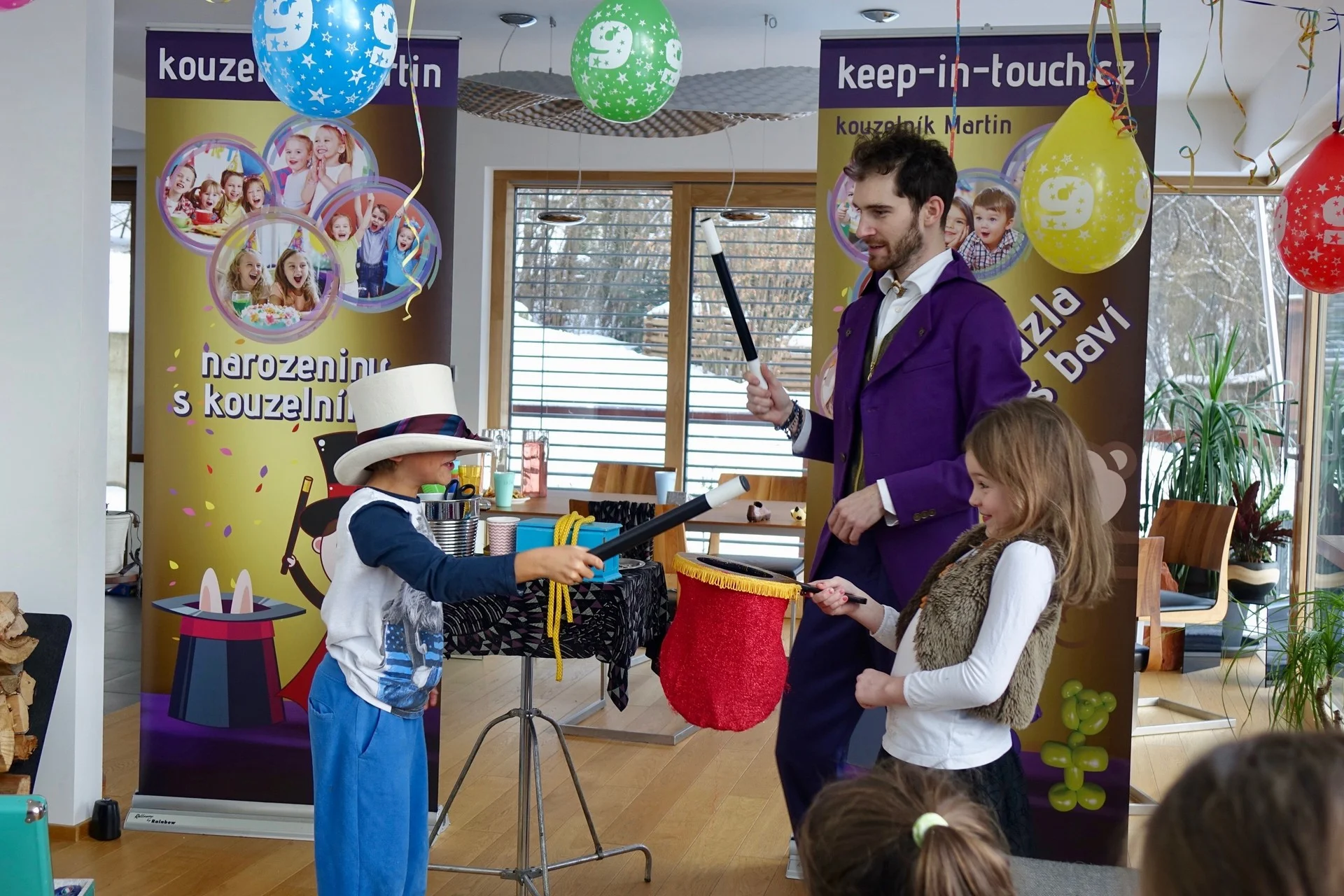 Šimon, oslava 9 narozenin, Mnichovice.