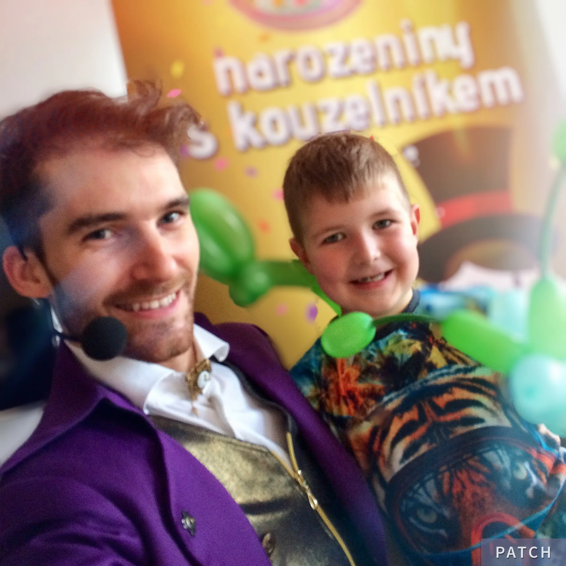 Vítek, 7 let a jeho dětská oslava narozenin