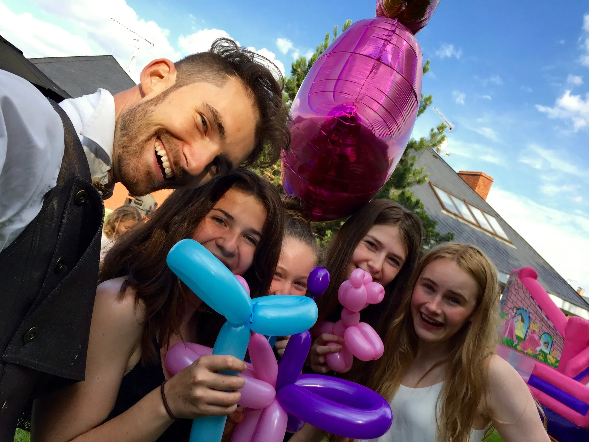 Oslava Rubby 13 let a Lilly 1 rok, Osnice.