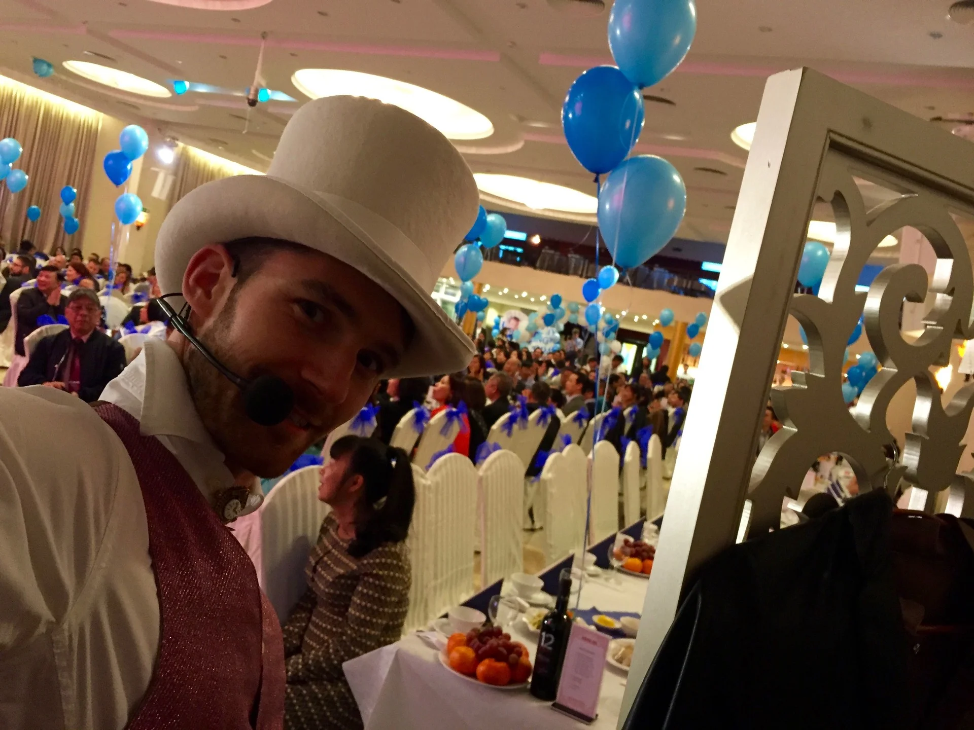 SAPA, oslava narození Toma, kouzelník Martin